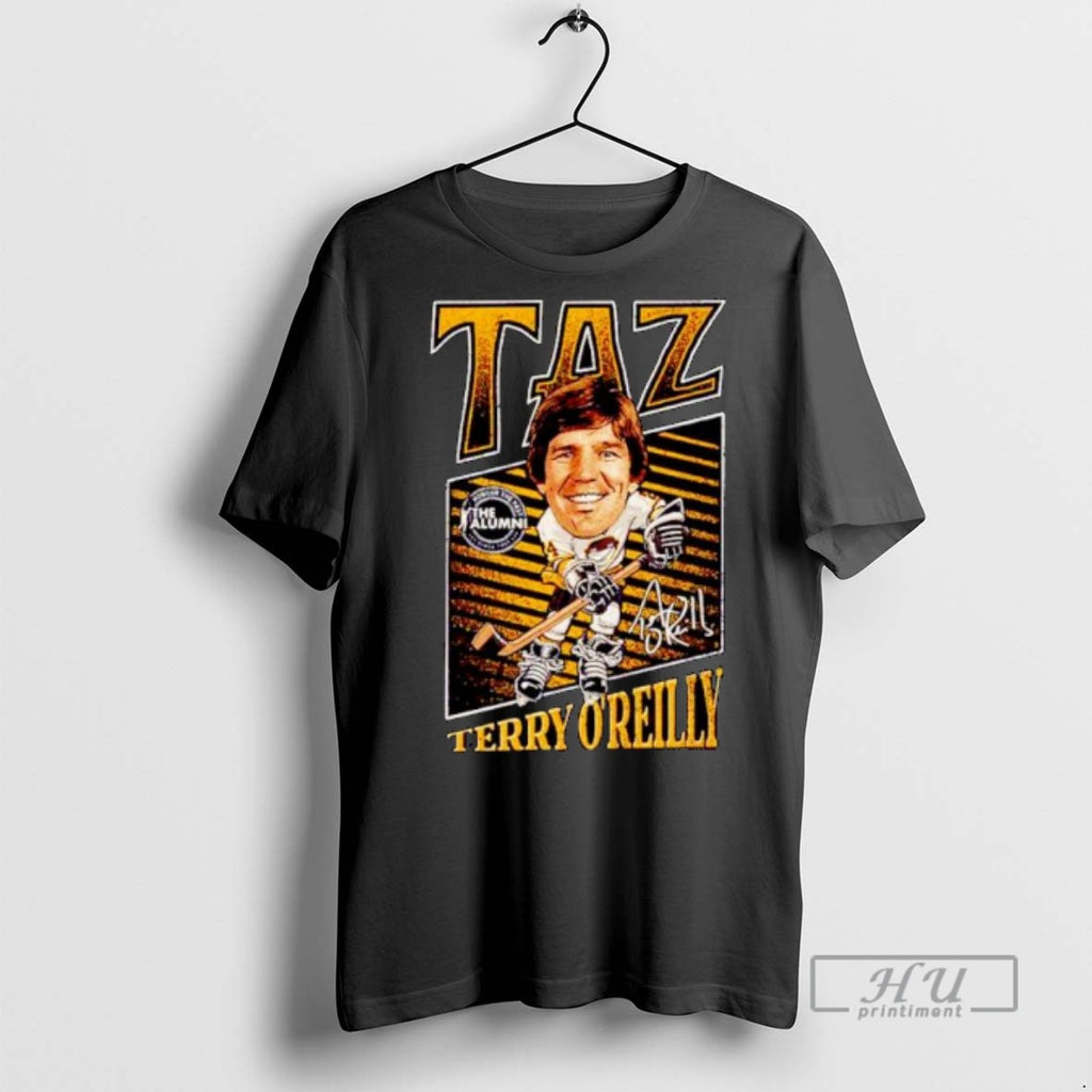 Trending Terry Oreilly Boston Bruins Nhl Taz Cartoon Ornaments T Shirt
