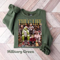Trending Thug Life Christmas Movie Sweatshirt, Funny Christmas Movie Shirt, Christmas Friends Sweatshirt Gifts for Women...