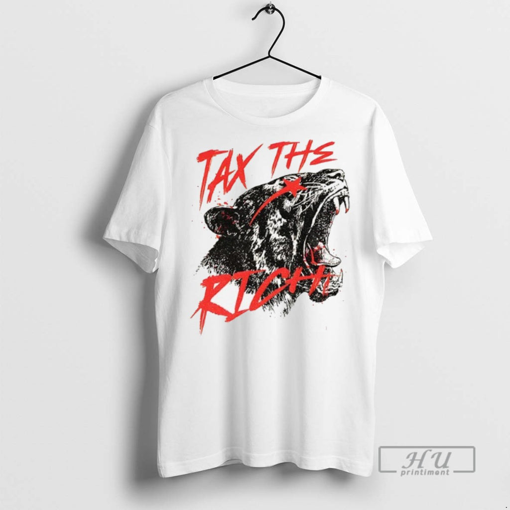 Trending Tiger Tax The Rich Anti Billionaire Graphic T Shirt