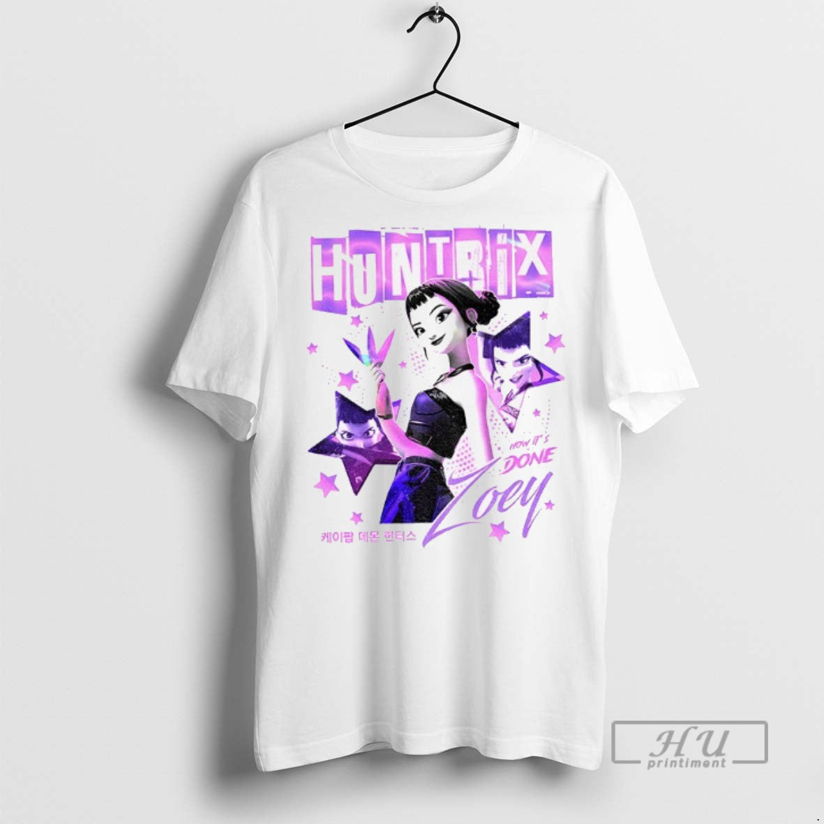 Trending Zoey Kpop Demon Hunters Huntrix Girls How Its Done T Shirt