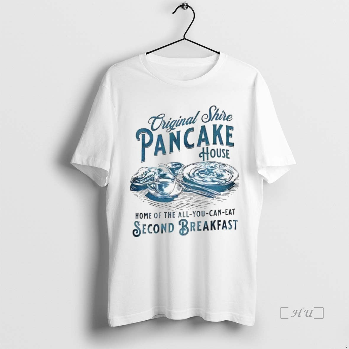 Trending Shire Pancake House Home Of The Al You Can Eat Second Breakfast Premium T-Shirts, Hoodie, Sweatshirt | PureTeeCo.com