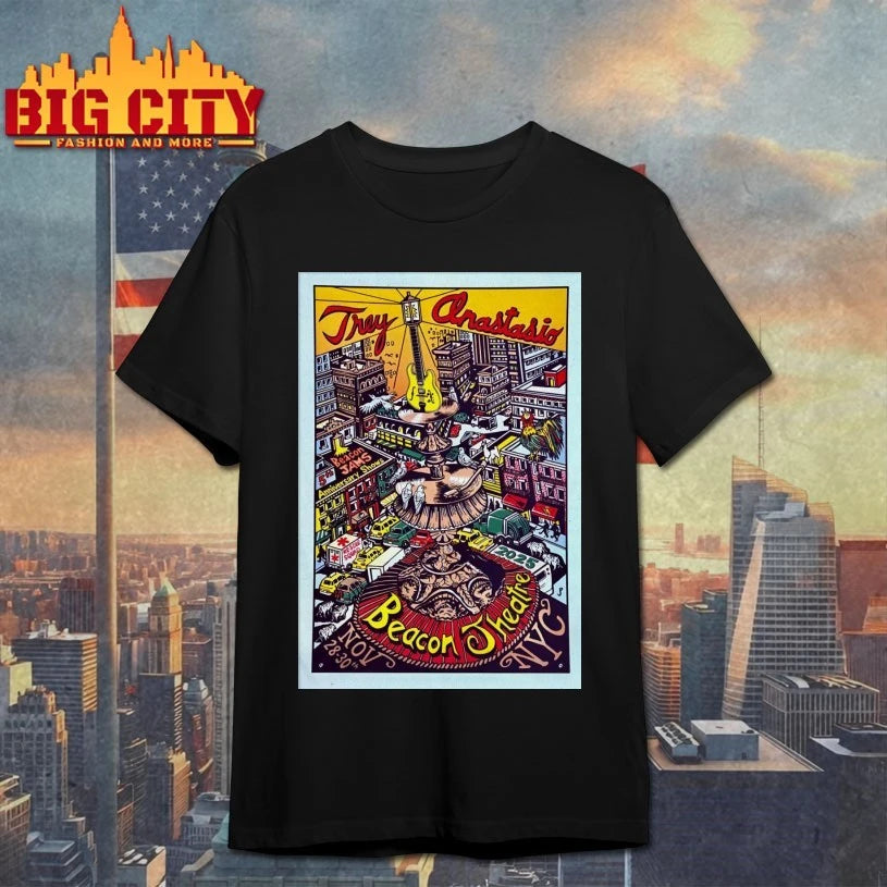 Trey Anastasio Band Nov 28 2025 In New York NY Poster shirt