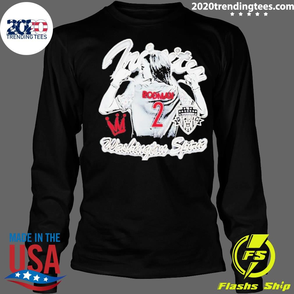 Trinity Rodman Washington Spirit Nwsl Mono Shirt