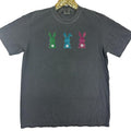 Triple Sequin Bunnies Comfort Colors T-Shirt Hoodie, Sweatshirt | PureTeeCo.com