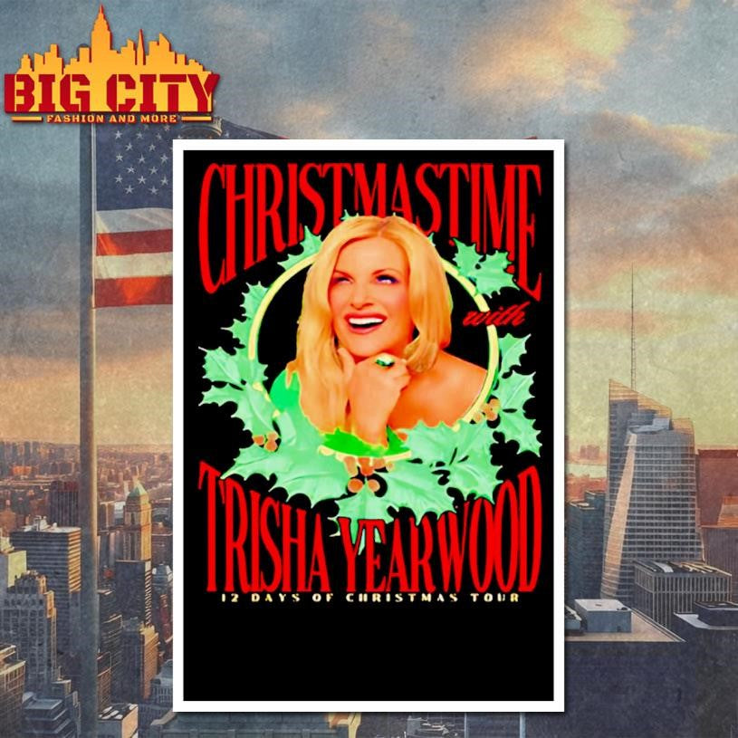 Trisha Yearwood 12 Days Of Christmas Tour 2025 Shirt
