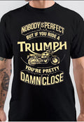 Triumph Black T-Shirt Hoodie, Sweatshirt | PureTeeCo.com
