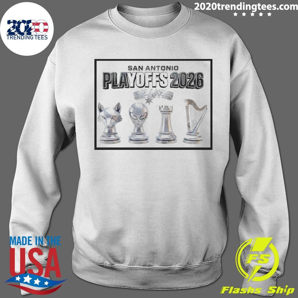 Trophy San Antonio Spurs Basketball Go Spurs Go Playoffs 2026 Shirt