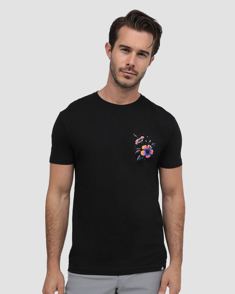 Tropic Night Tee Hoodie, Sweatshirt | PureTeeCo.com (Image 2)
