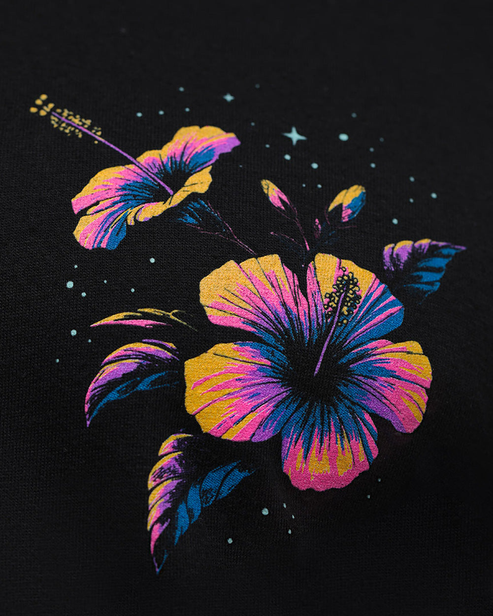 Tropic Night Tee Hoodie, Sweatshirt | PureTeeCo.com (Image 5)