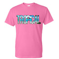 Tropical Fun Sun Sand Palm Tree Fun Graphic Beach Tee Shirt Hoodie, Sweatshirt | PureTeeCo.com