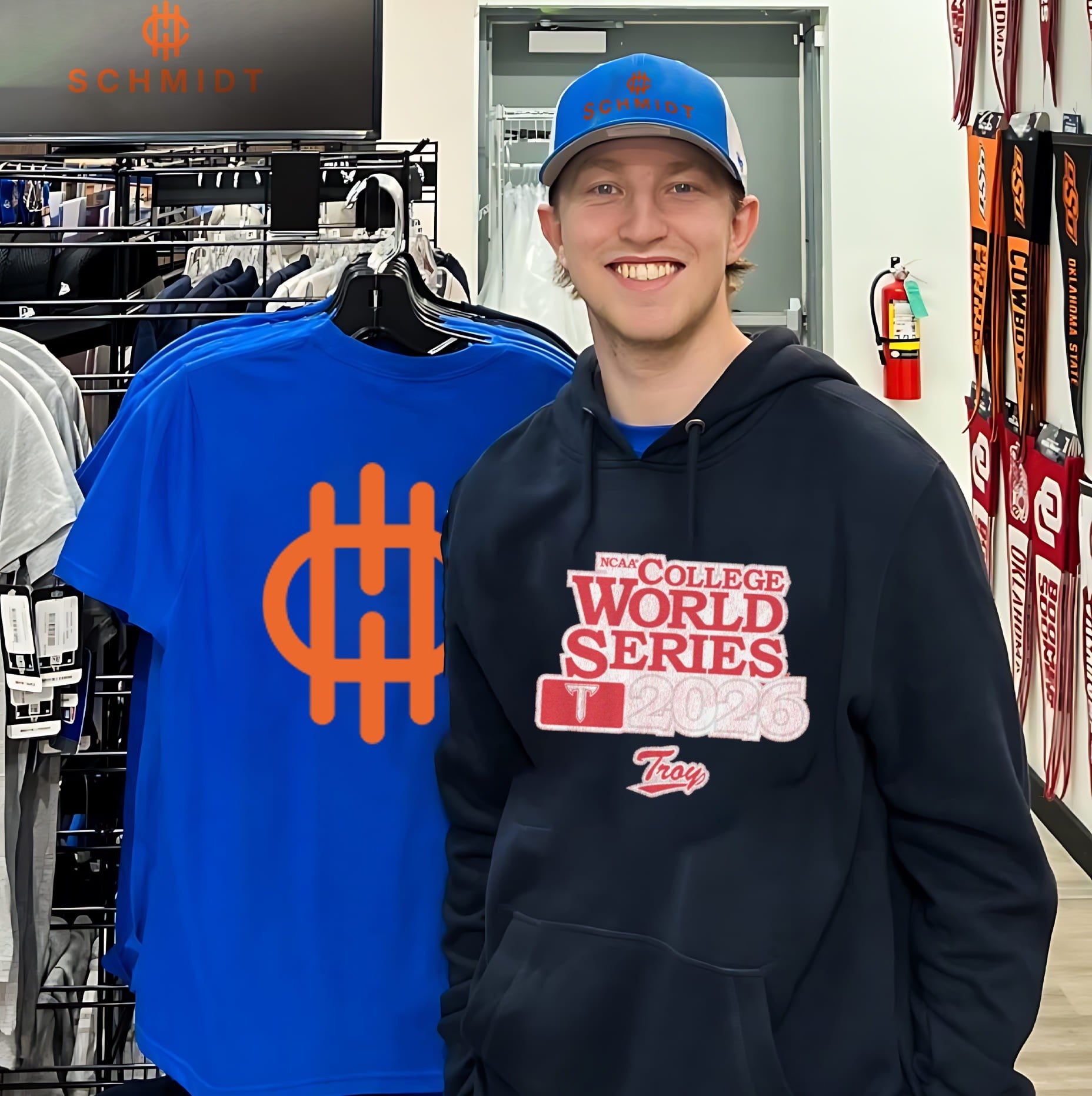 Troy Baseball 2026 NCAA College World Series shirt