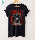 Trucker Skeleton Not Just A Job Lifestyle Shirt