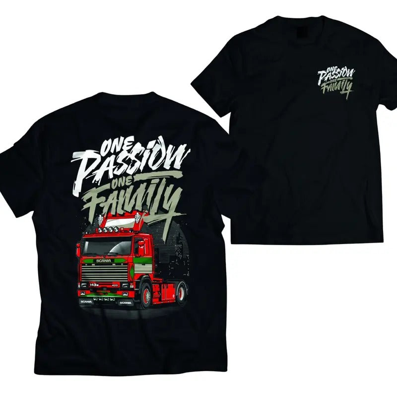 Truckjunkie One Passion One Family Tee