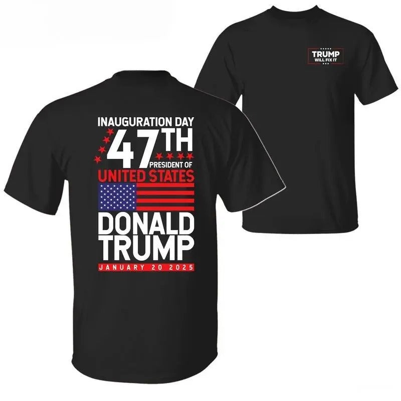 Trum Won 2024 Election Inauguration 47th President Shirt- Sweatshirt-Hoodie, Inauguration Shirt, Supporters Graphic...