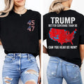 Trump Better Coverage Than 5G Can You Hear Us Now Politics T-Shirt, Trump 45 47 Shirt, Trump Won 2024 Shirt, Gift For...