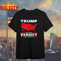 Trump The Real Verdict Get Over It Shirt