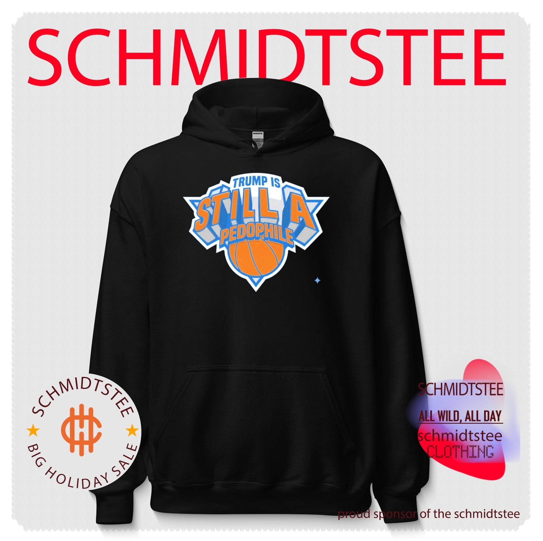 Trump is Still a Pedophile New York Knicks logo shirt