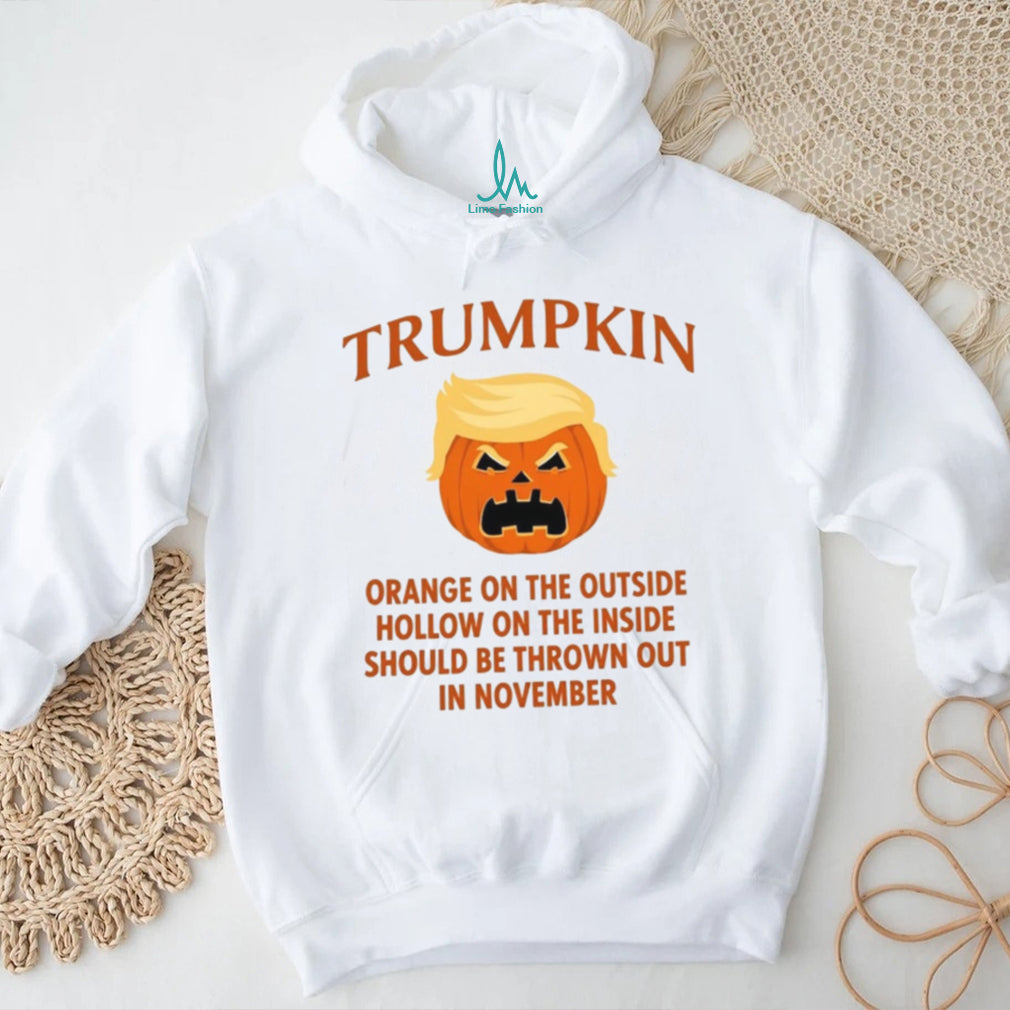 Trumpkin Political Halloween Pumpkin Fall Humor Shirt