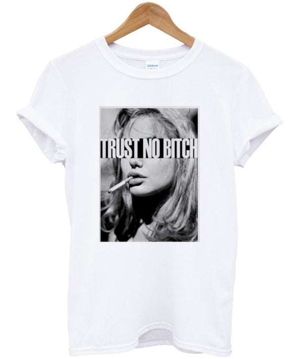 Trust No Bitch Smoking T Shirt Hoodie, Sweatshirt | PureTeeCo.com
