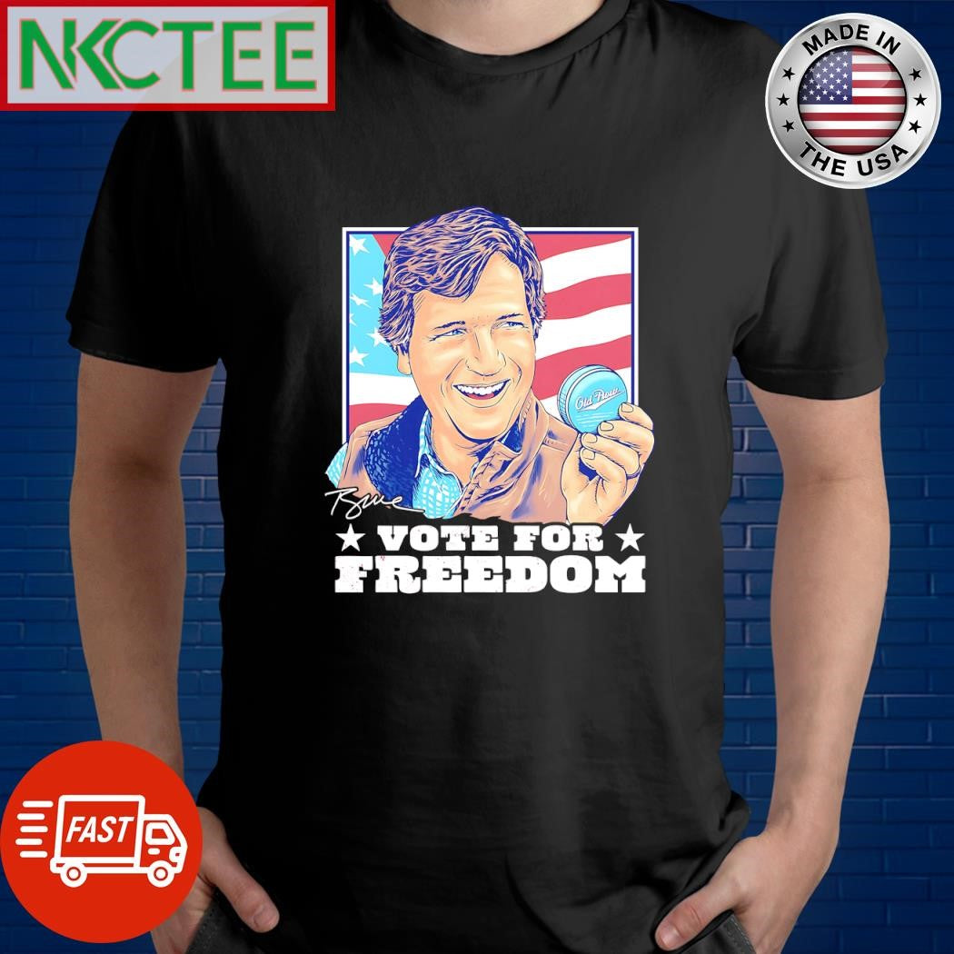 Tucker Carlson Vote For Freedom shirt