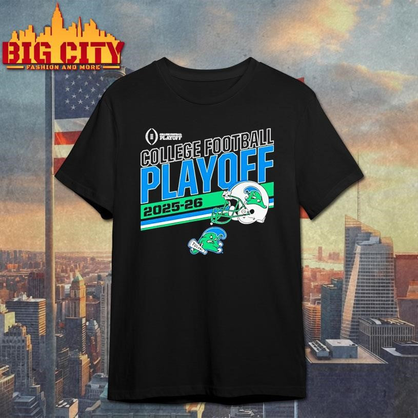 Tulane Green Wave 2025 2026 College Football Playoff Helmet Shirt