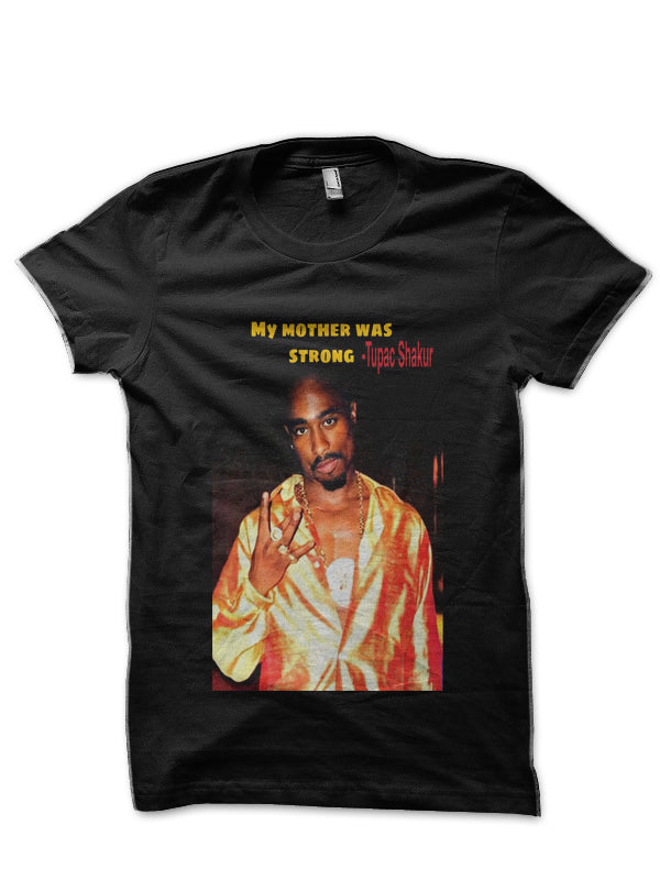 Tupac Shakur Black T-Shirt Hoodie, Sweatshirt | PureTeeCo.com