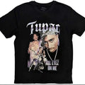 Tupac T Shirt 2Pac All Eyez Blue Homage Official Hoodie, Sweatshirt | PureTeeCo.com