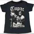 Tupac T Shirt 2Pac All Eyez On Me Logo Official Womens Boyfriend Fit Hoodie, Sweatshirt | PureTeeCo.com