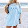 Turtle Ocean Sun T Shirt, Beach Tshirt, Beach Bum T-shirt, Ocean Womenswear Shirt, Comfort Colors Tee, Summer Shirt...