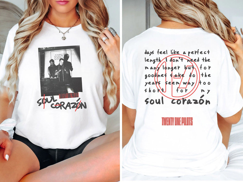 Twenty One Pilots Clancy 2024 Album Overcompensate Unisex T Shirt Twoside Hoodie, Sweatshirt | PureTeeCo.com