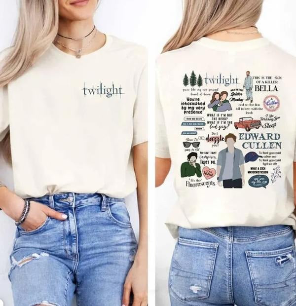 Twilight Shirt, Twilight Sweatshirt, Twilight Edward Shirt - Casual Crew Neck Sweatshirt Hoodie | PureTeeCo.com