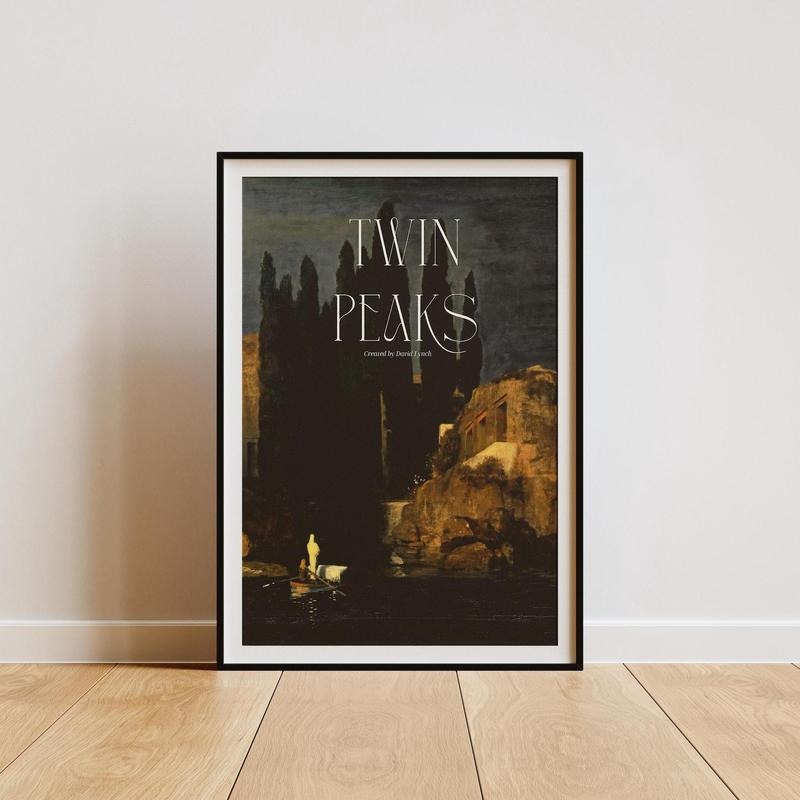 Twin Peaks Poster| David Lynch Twin Peaks | Digital Poster
