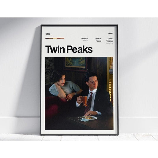 Twin Peaks Poster, Twin Peaks Poster Print, Twin Peaks Series Poster Print, Tv Series Posters Art, Poster Wall Art