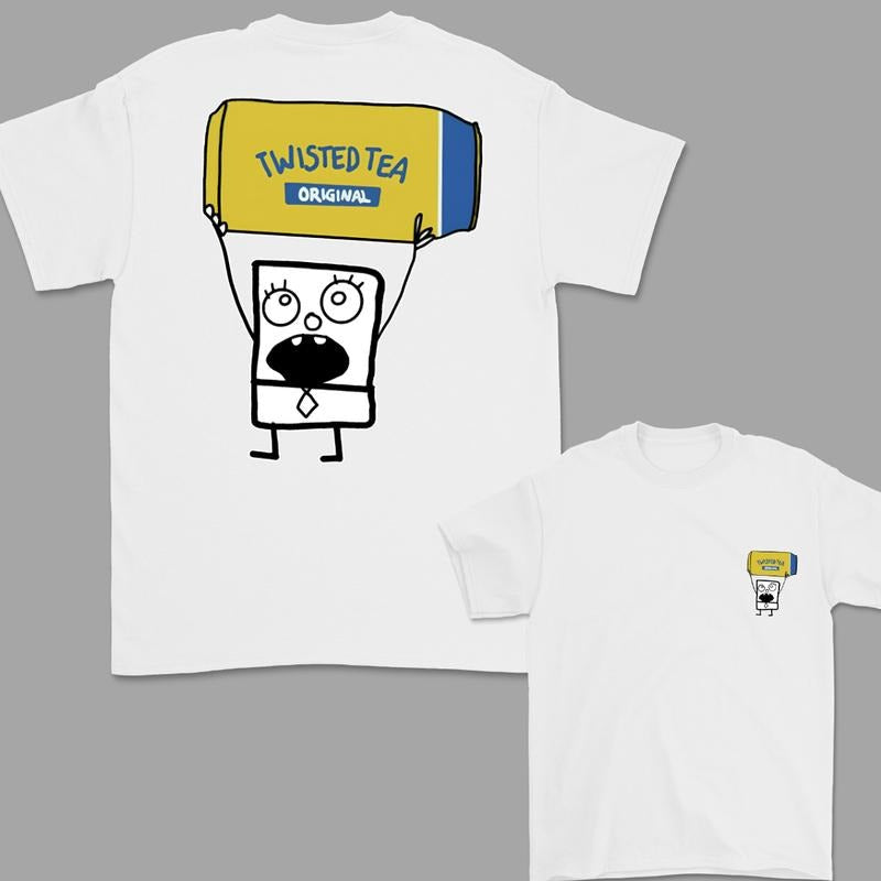 Twisted Tea 2 Sided T-Shirt, Funny Drinking T-Shirt, Unisex T-Shirt, For Men, For Women Hoodie, Sweatshirt | PureTeeCo.com