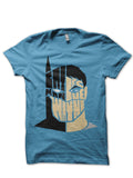 Two Faces Light Blue Tee Hoodie, Sweatshirt | PureTeeCo.com