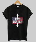 Two Seater Retro T-Shirt Hoodie, Sweatshirt | PureTeeCo.com