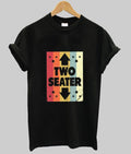 Two Seater Retro Vintage T-Shirt Hoodie, Sweatshirt | PureTeeCo.com
