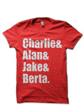 Two And A Half Men Cast T-Shirt Hoodie, Sweatshirt | PureTeeCo.com