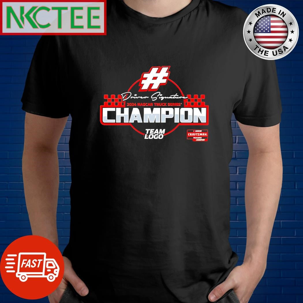 Ty Majeski Checkered Flag Sports 2024 NASCAR Craftsman Truck Series Champion shirt