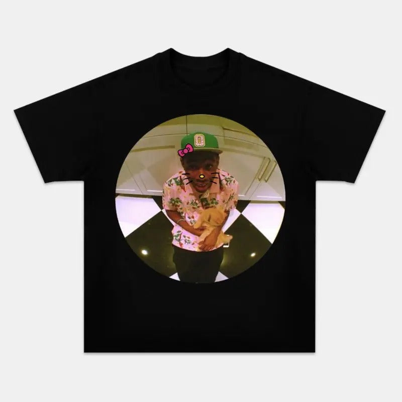 Tyler Kitty Fans T-Shirt - Hilarious Meme Graphic Tee Hoodie, Sweatshirt | PureTeeCo.com