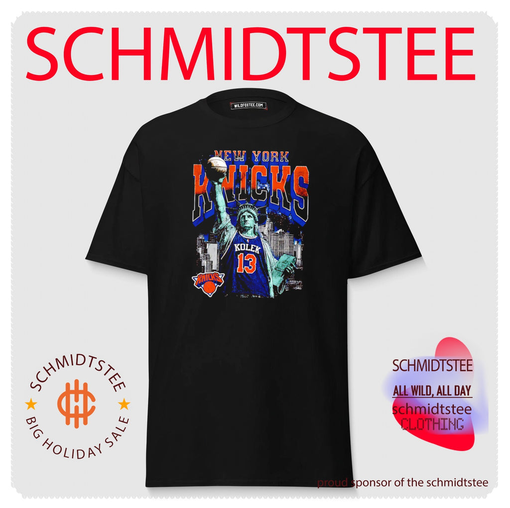 Tyler Kolek New York Knicks Statue Of Liberty vintage shirt