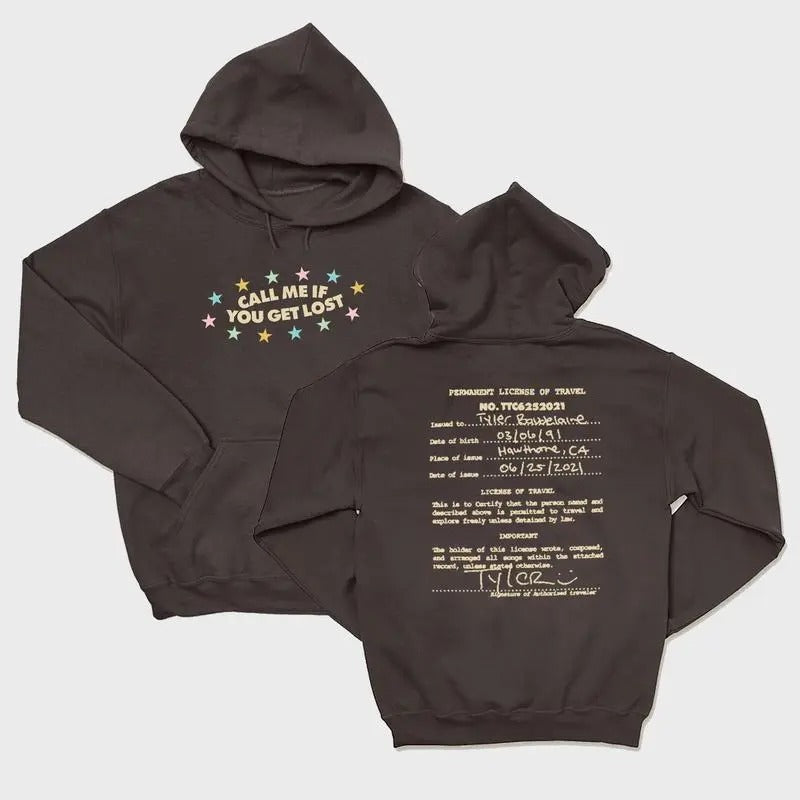 Tyler The Creator CMIYGL Tour permanent license of travel Hoodie, Unisex Heavy Blend Hooded, Music Fan Gift T-Shirts,...