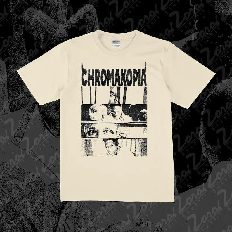 Tyler The Creator Chromakopia T-Shirt, Grunge, DIY Retro Shirt, Unisex Cotton Tee, Graphic Tee, Alternative Music Fan Gift Menswear Top