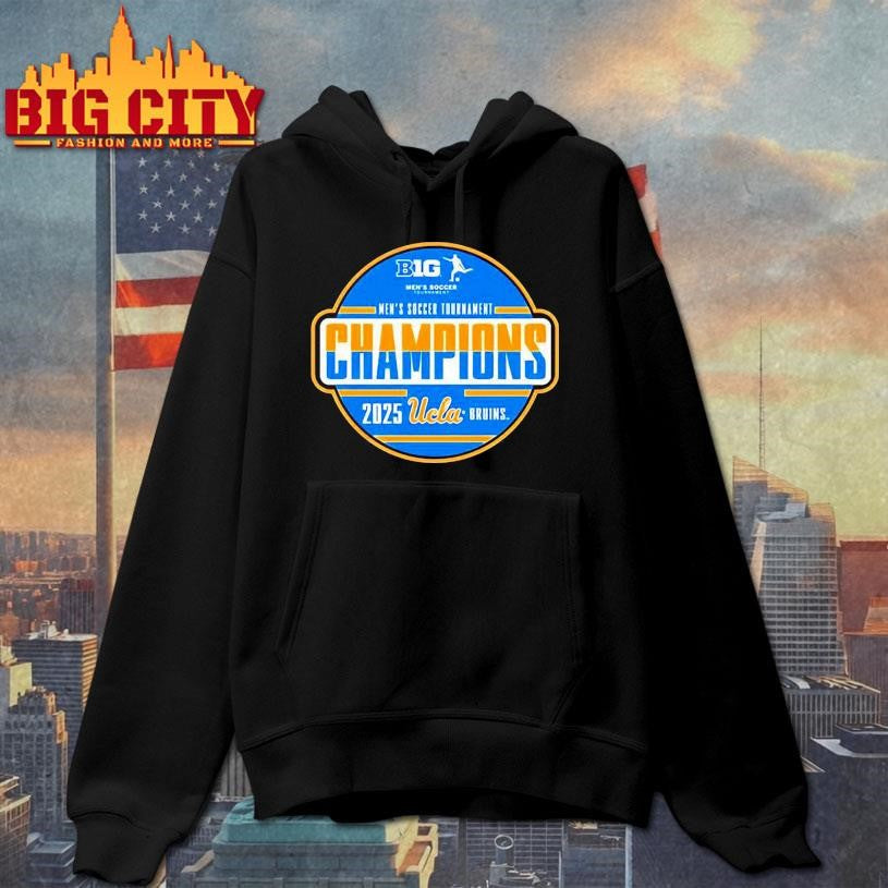 UCLA Bruins 2025 Big Ten Men’s Soccer Tournament Champions Shirt