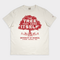 UGA "The Tree That Owns Itself" Vintage Heavyweight Tee Style001 Hoodie, Sweatshirt | PureTeeCo.com (Image 1)