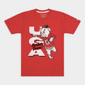 Georgia Bulldogs Vintage Football "Hunker Down" Tee Style001 Hoodie, Sweatshirt | PureTeeCo.com (Image 1)