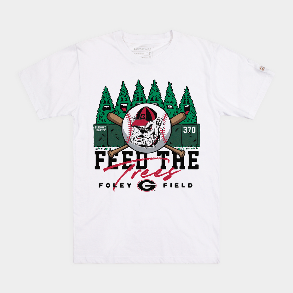Georgia Baseball "Feed The Trees" Tee Style001 Hoodie, Sweatshirt | PureTeeCo.com