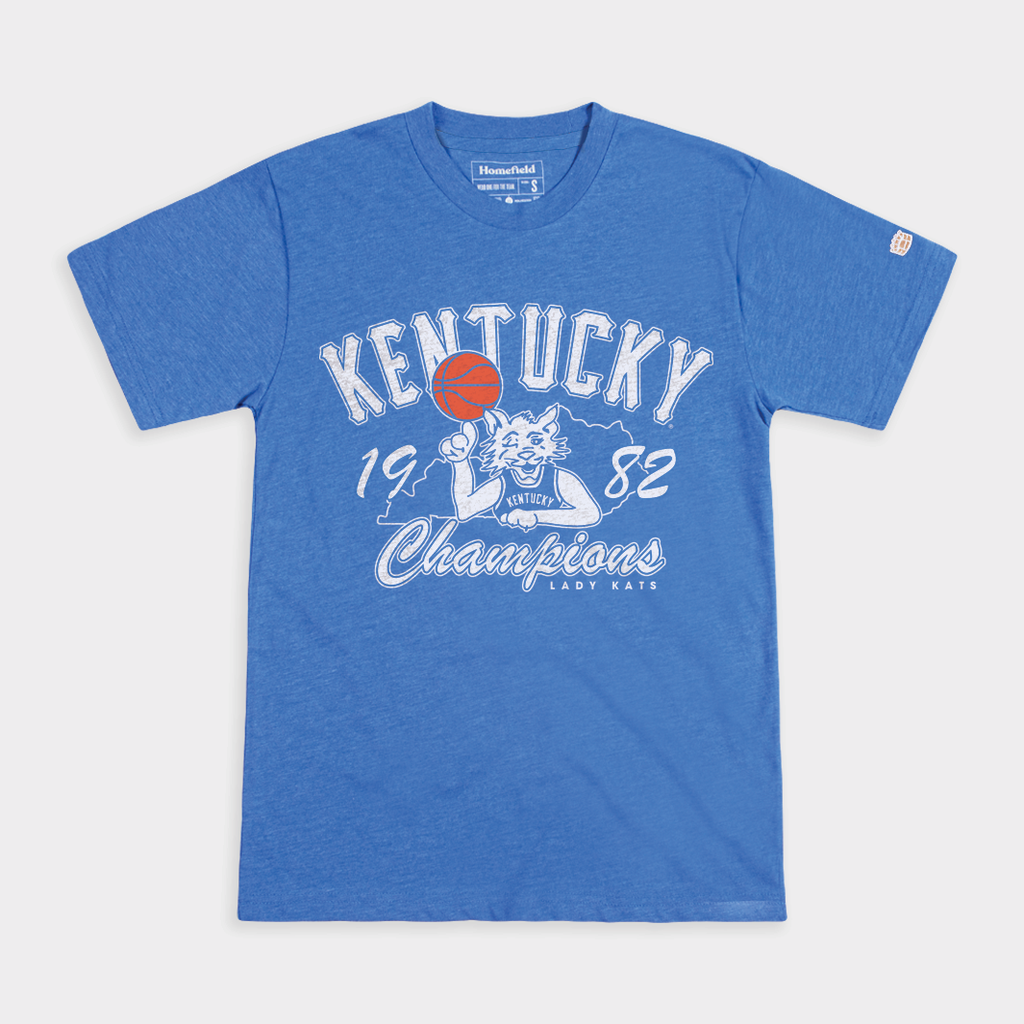 Kentucky Women's Basketball 1982 Champs Tee Hoodie, Sweatshirt | PureTeeCo.com (Image 1)