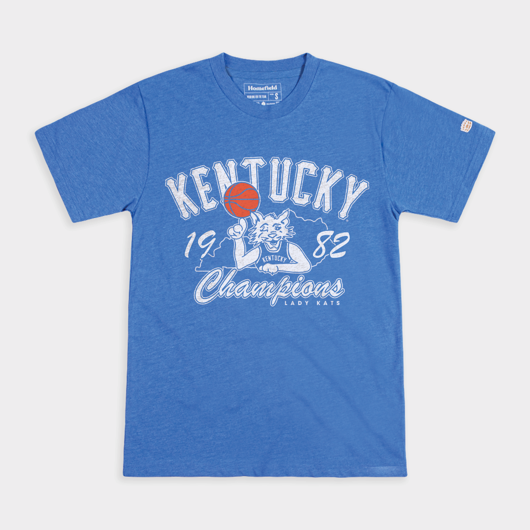 Kentucky Women's Basketball 1982 Champs Tee Hoodie, Sweatshirt | PureTeeCo.com (Image 1)