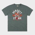 2001 Miami Football National Champs Vintage Heavyweight Tee Hoodie, Sweatshirt | PureTeeCo.com (Image 1)